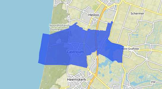 Prijs vastgoed Castricum
