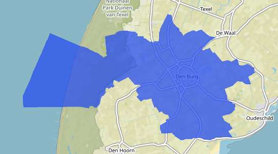 Prijs vastgoed Den Burg