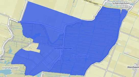 Prijs vastgoed Grootschermer