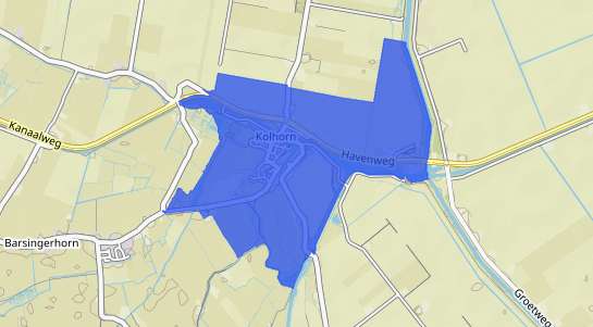 Prijs vastgoed Kolhorn