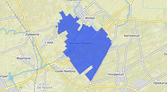 Prijs vastgoed Nieuwe Niedorp