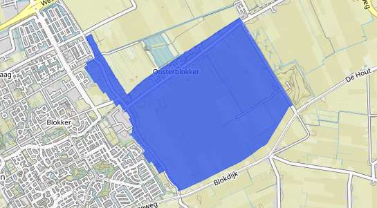 Prijs vastgoed Oosterblokker