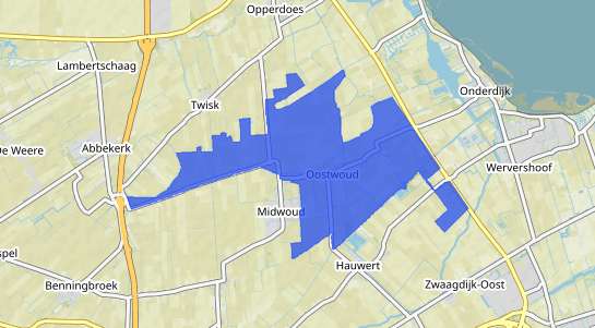 Prijs vastgoed Oostwoud