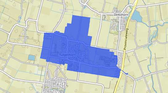 Prijs vastgoed Tuitjenhorn