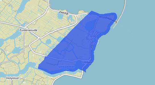 Prijs vastgoed Uitdam