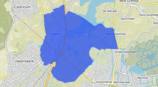 Prijs vastgoed Uitgeest