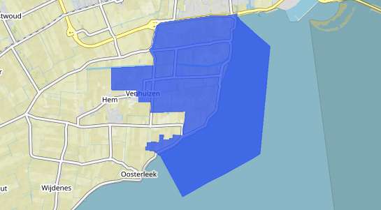 Prijs vastgoed Venhuizen