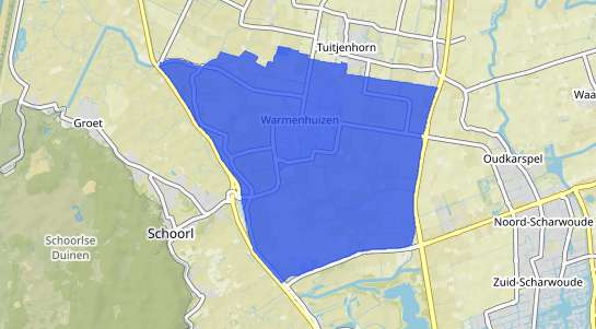 Prijs vastgoed Warmenhuizen