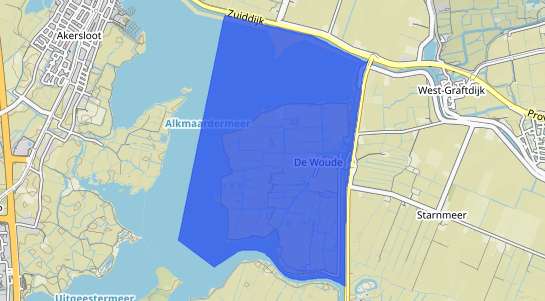 Prijs vastgoed de Woude