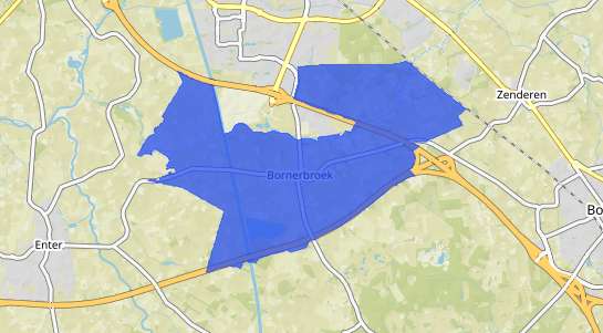 Prijs vastgoed Bornerbroek