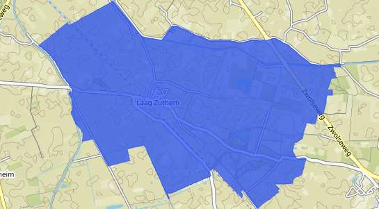 Prijs vastgoed Laag Zuthem