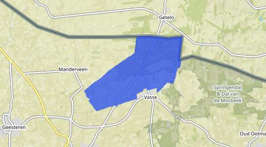 Prijs vastgoed Mander