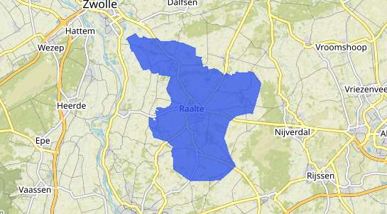 Prijs vastgoed Raalte