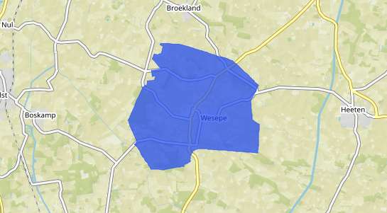 Prijs vastgoed Wesepe