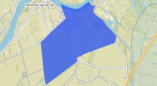 Prijs vastgoed Ameide