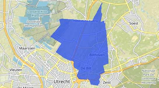 Prijs vastgoed De Bilt