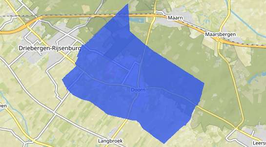 Prijs vastgoed Doorn