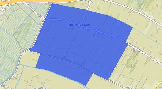 Prijs vastgoed Hei- en Boeicop