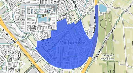 Prijs vastgoed Hooglanderveen