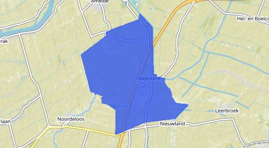 Prijs vastgoed Meerkerk