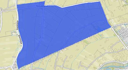 Prijs vastgoed Nieuwland