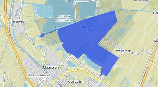 Prijs vastgoed Tienhoven