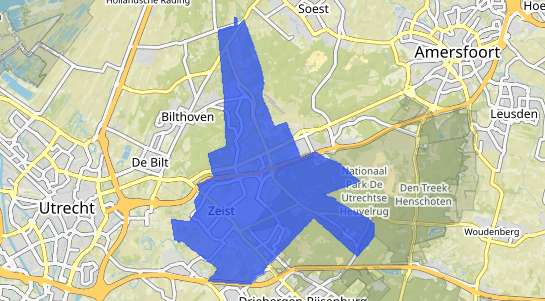 Prijs vastgoed Zeist