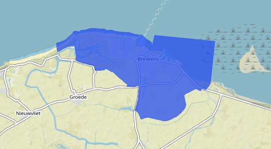 Prijs vastgoed Breskens