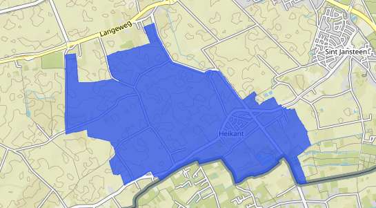 Prijs vastgoed Heikant