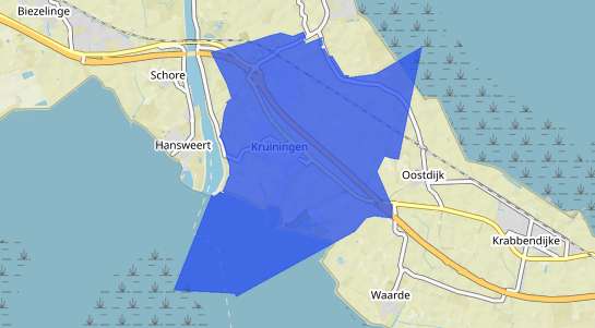 Prijs vastgoed Kruiningen