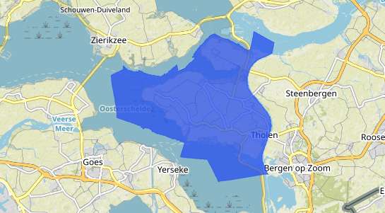 Prijs vastgoed Tholen