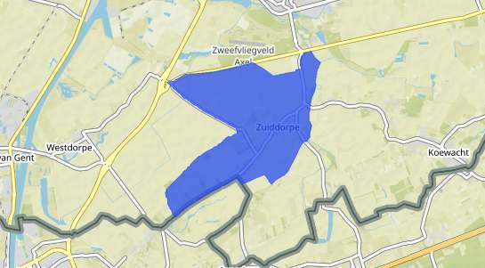 Prijs vastgoed Zuiddorpe