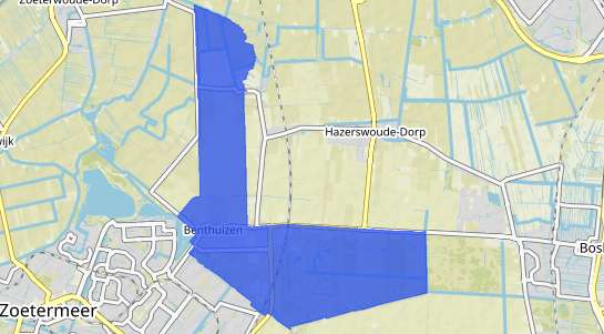 Prijs vastgoed Benthuizen