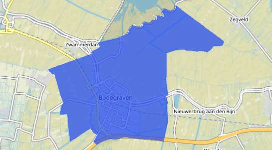 Prijs vastgoed Bodegraven