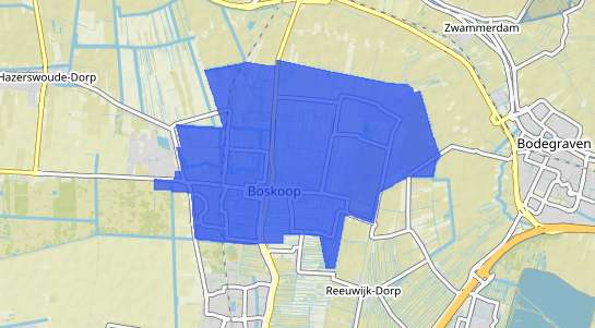 Prijs vastgoed Boskoop