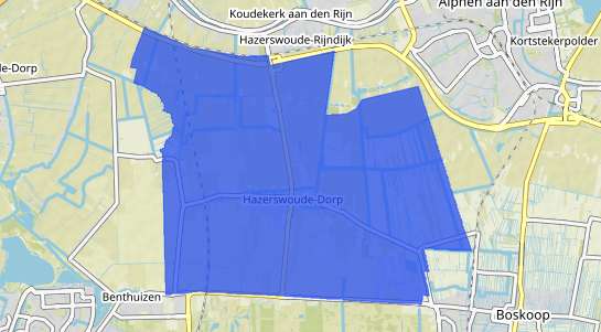 Prijs vastgoed Hazerswoude-Dorp