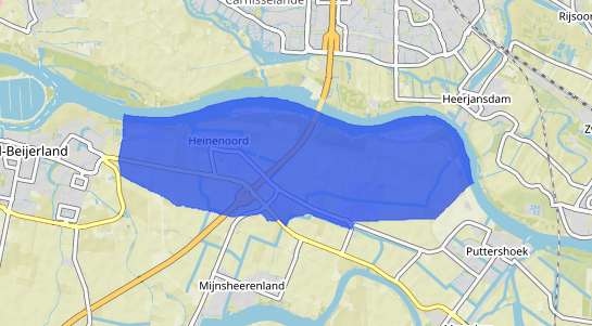 Prijs vastgoed Heinenoord