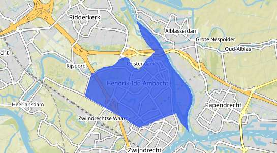 Prijs vastgoed Hendrik-Ido-Ambacht