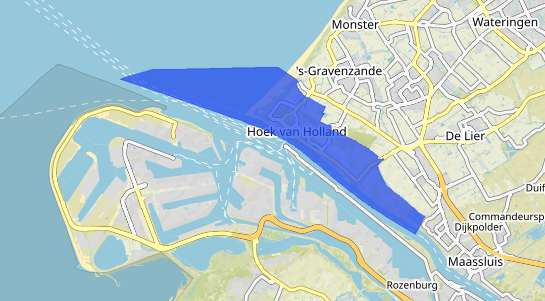Prijs vastgoed Hoek van Holland