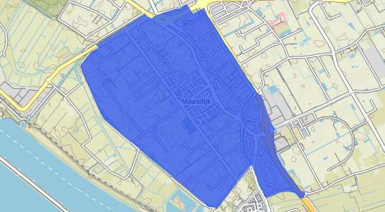 Prijs vastgoed Maasdijk