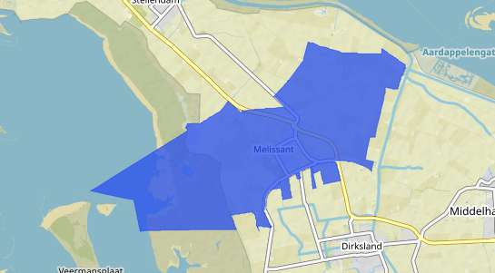 Prijs vastgoed Melissant