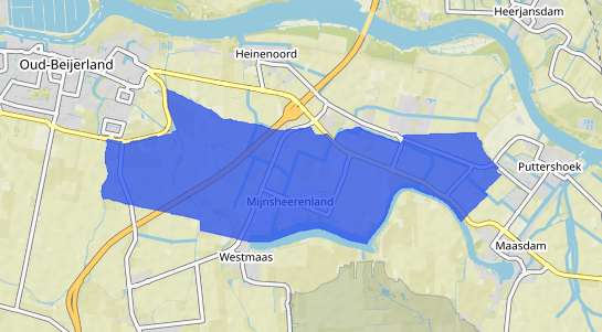Prijs vastgoed Mijnsheerenland