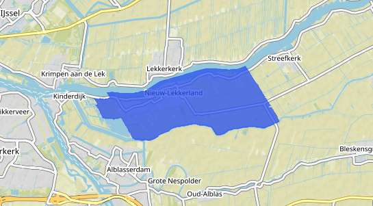 Prijs vastgoed Nieuw-Lekkerland