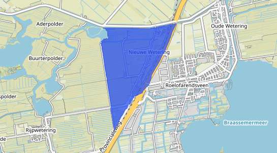 Prijs vastgoed Nieuwe Wetering