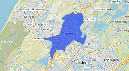 Prijs vastgoed Oegstgeest