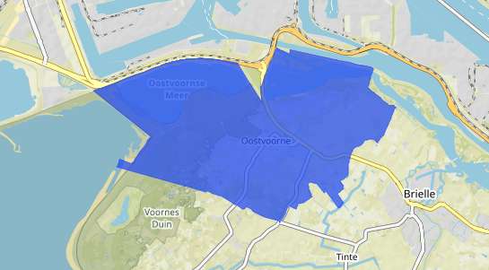 Prijs vastgoed Oostvoorne