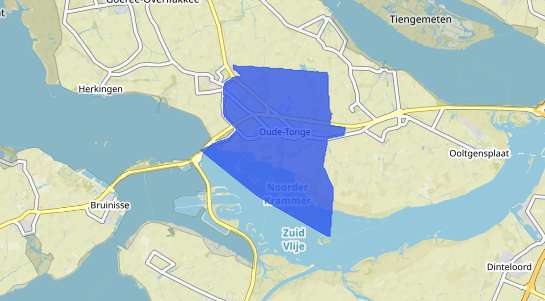 Prijs vastgoed Oude-Tonge