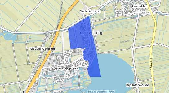 Prijs vastgoed Oude Wetering