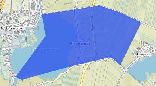 Prijs vastgoed Rijnsaterwoude