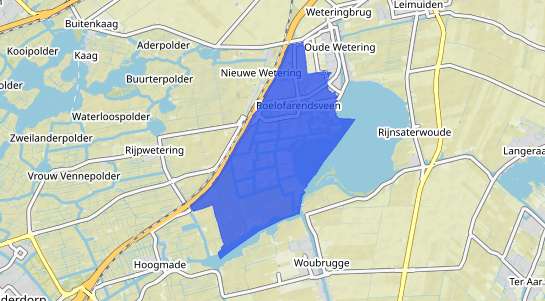 Prijs vastgoed Roelofarendsveen